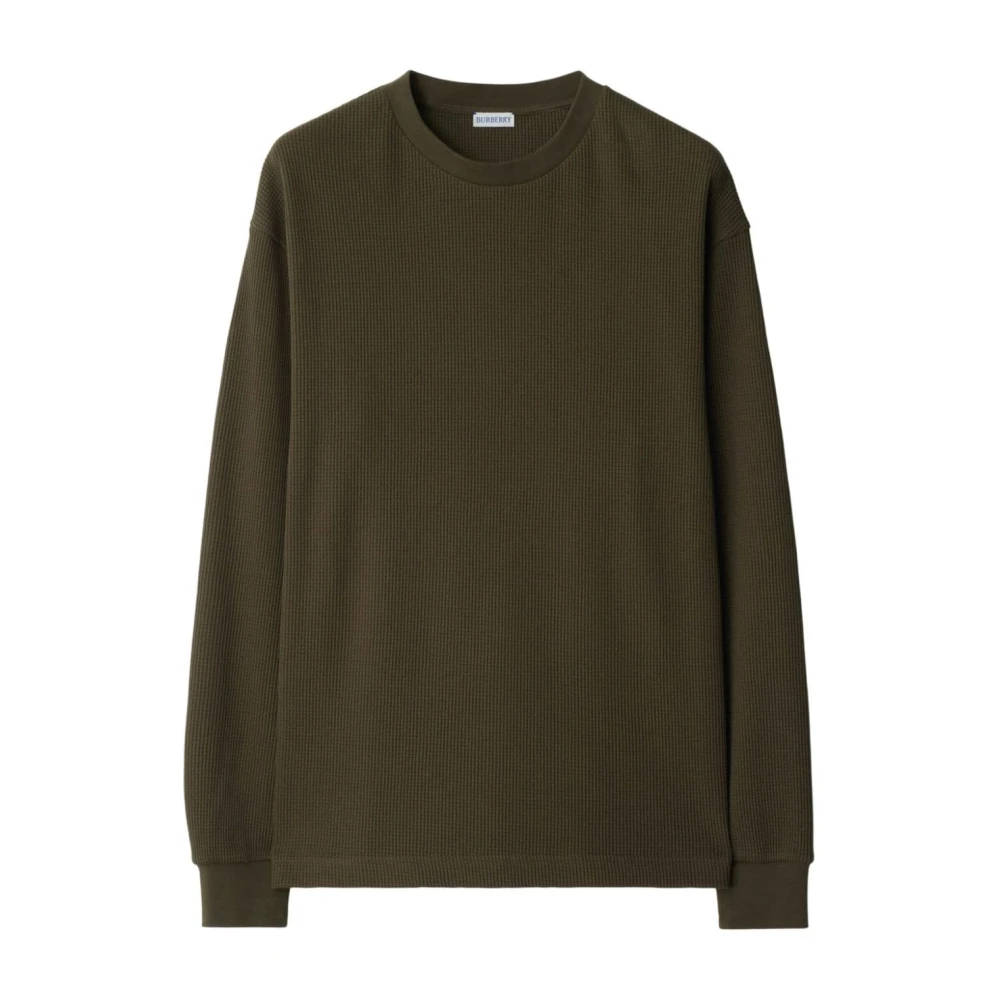 Burberry Militair Groen Langarmshirt Green Heren