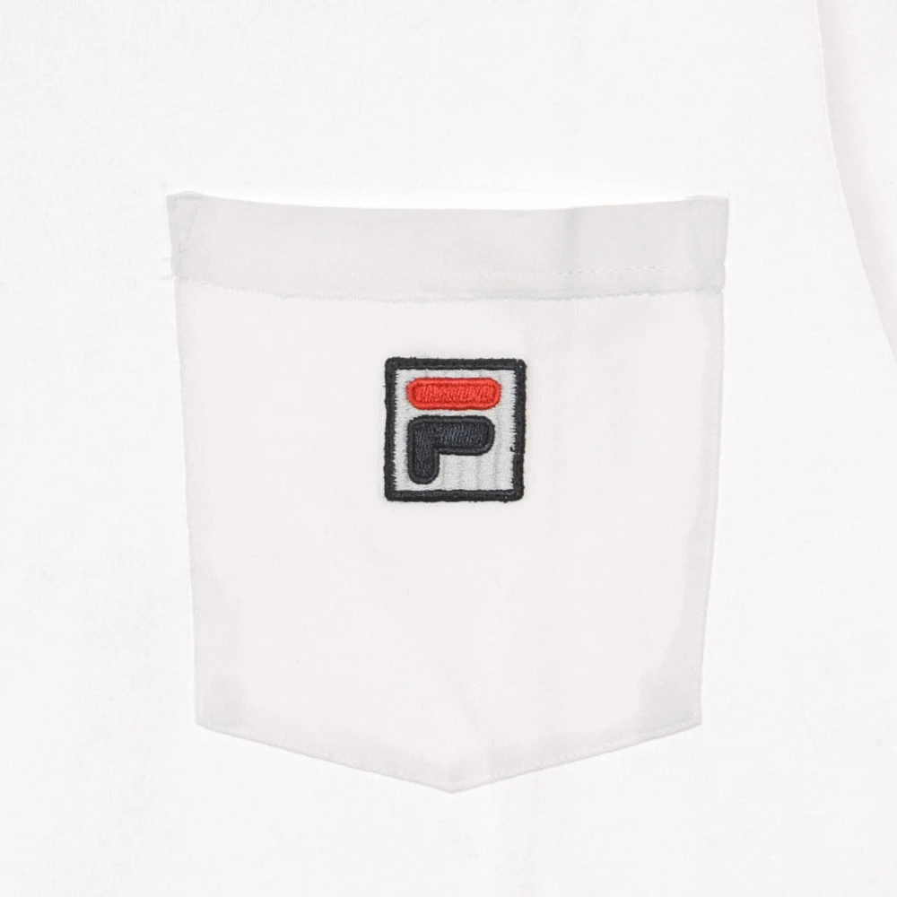 Fila Witte Heren T-shirt White Heren