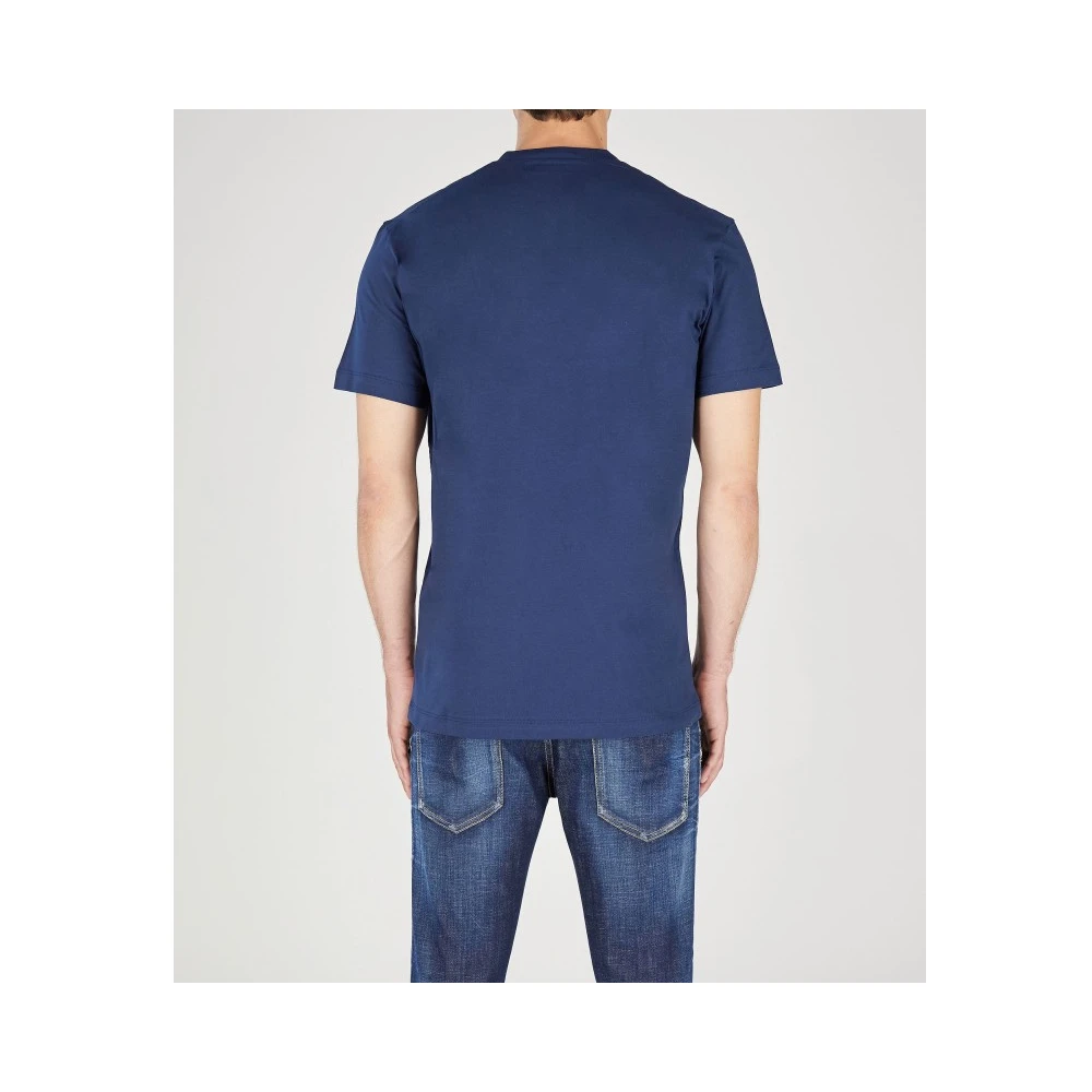 Dsquared2 Cool Fit Tee Katoenen T-shirt Blue Heren