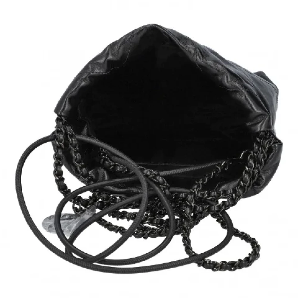Chanel Vintage Pre-owned Leather chanel-bags Black Dames