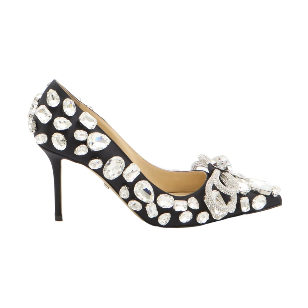 Mach & Mach Donna Nero Décolleté Eleganti