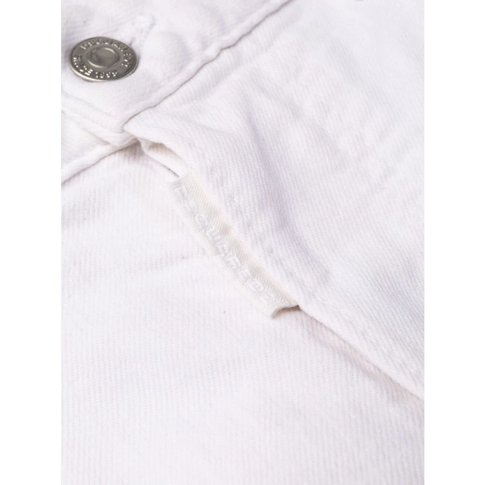 Dsquared2 Straight Jeans White Dames