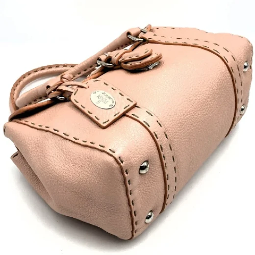 Fendi Vintage Pre-owned Leather fendi-bags Pink Dames