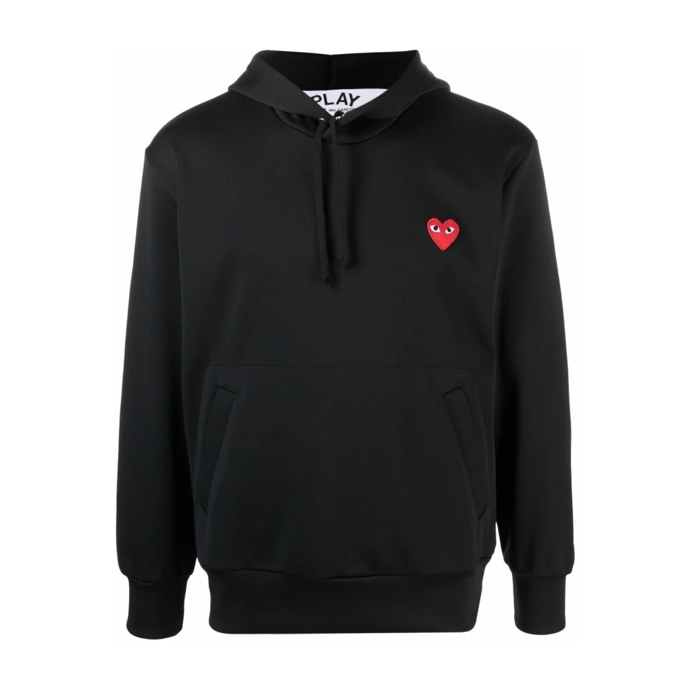 Comme des Garçons Play Hoodie Black Heren
