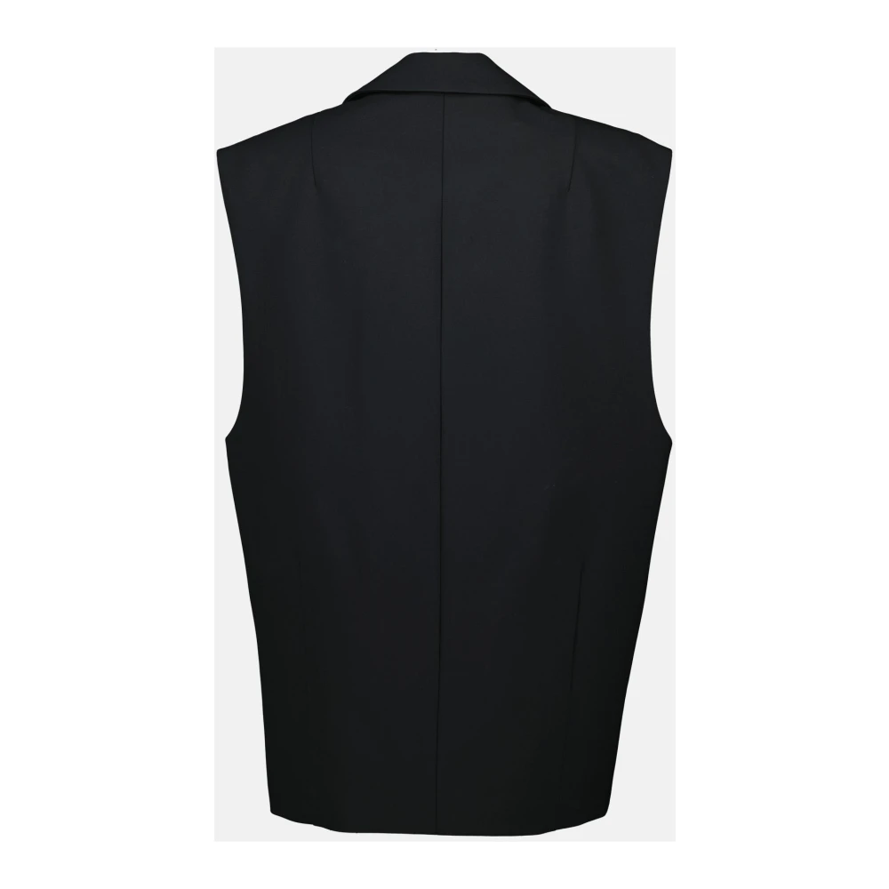 IRO Mouwloze Zwarte Blazer Cynesa Black Dames