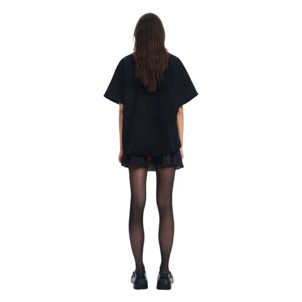 Desigual Dames Poncho Avalon Richmond Black Dames