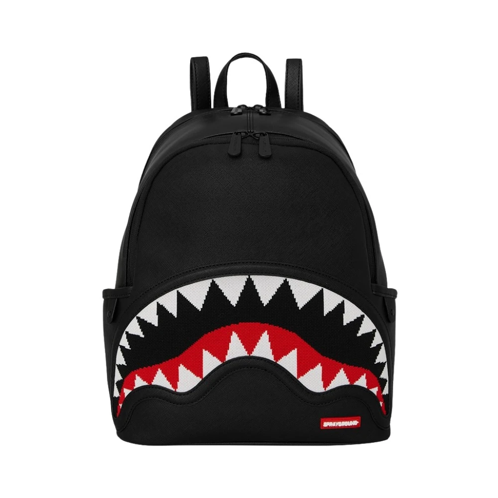 Sprayground Women's Black Shark Mouth Backpack Unisex