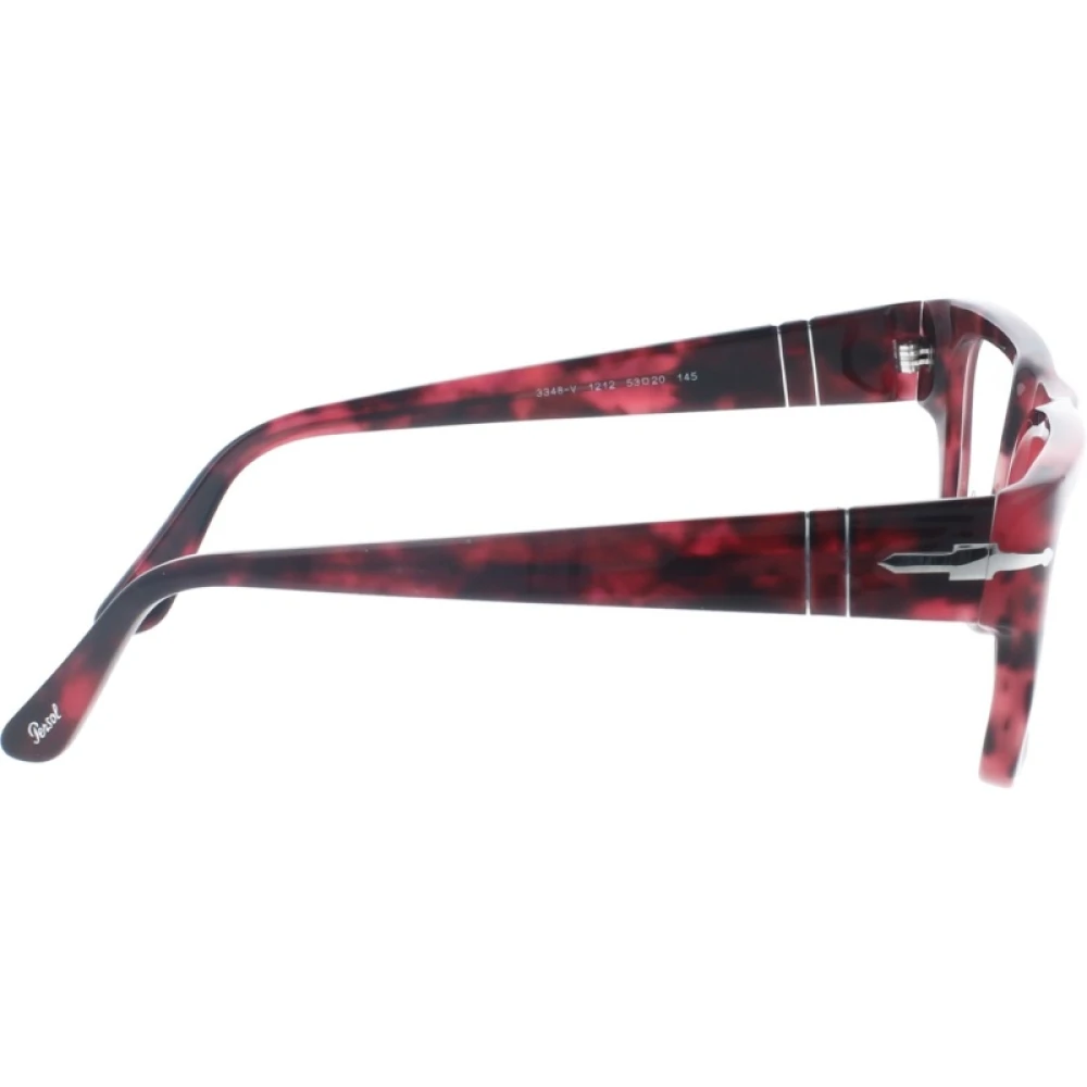 Persol Corrigerende Bril met 3 Jaar Garantie Red Unisex