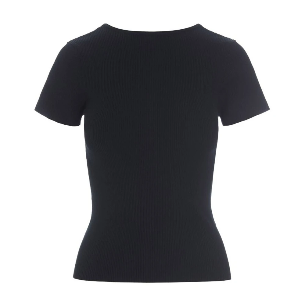 Bitte Kai Rand Zwart Saku T-Shirt Bluser Black Dames