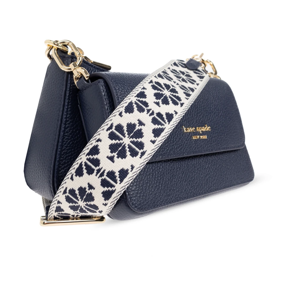 Kate Spade Schoudertas Double Up Blue Dames