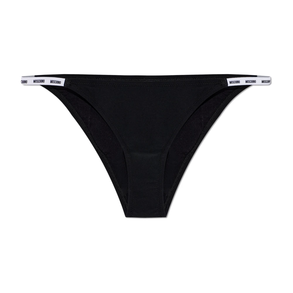 Moschino Donna Nero - Bottom Of The Swimsuit - Swimwear - S