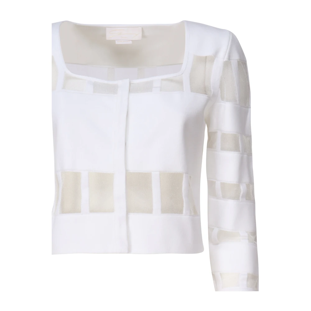 Genny Witte Sweaters Collectie White Dames