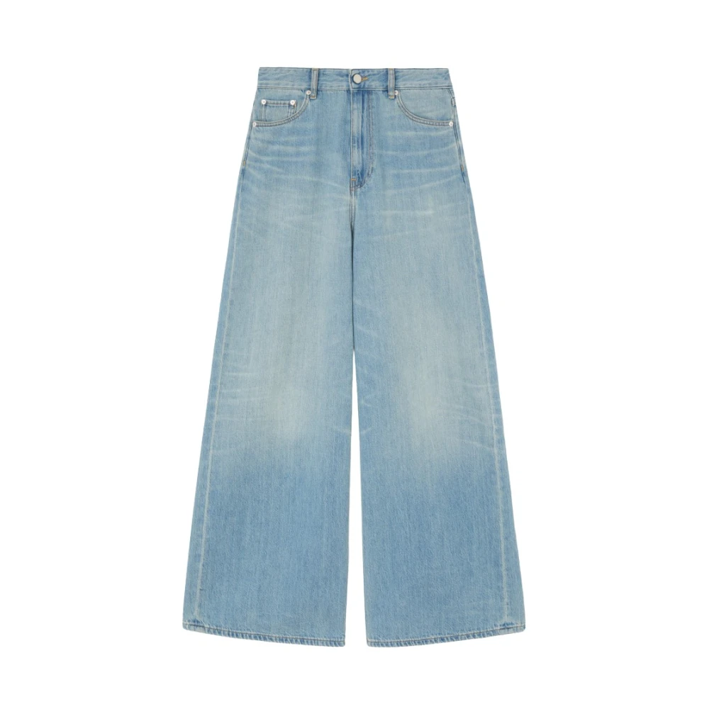 Ganni Donna Blu - Jeans Marri 2.0 In Denim Leggero - Jeans - W25
