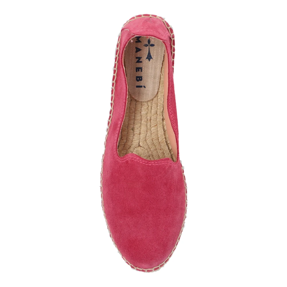 Manebí Suède espadrilles Pink Dames