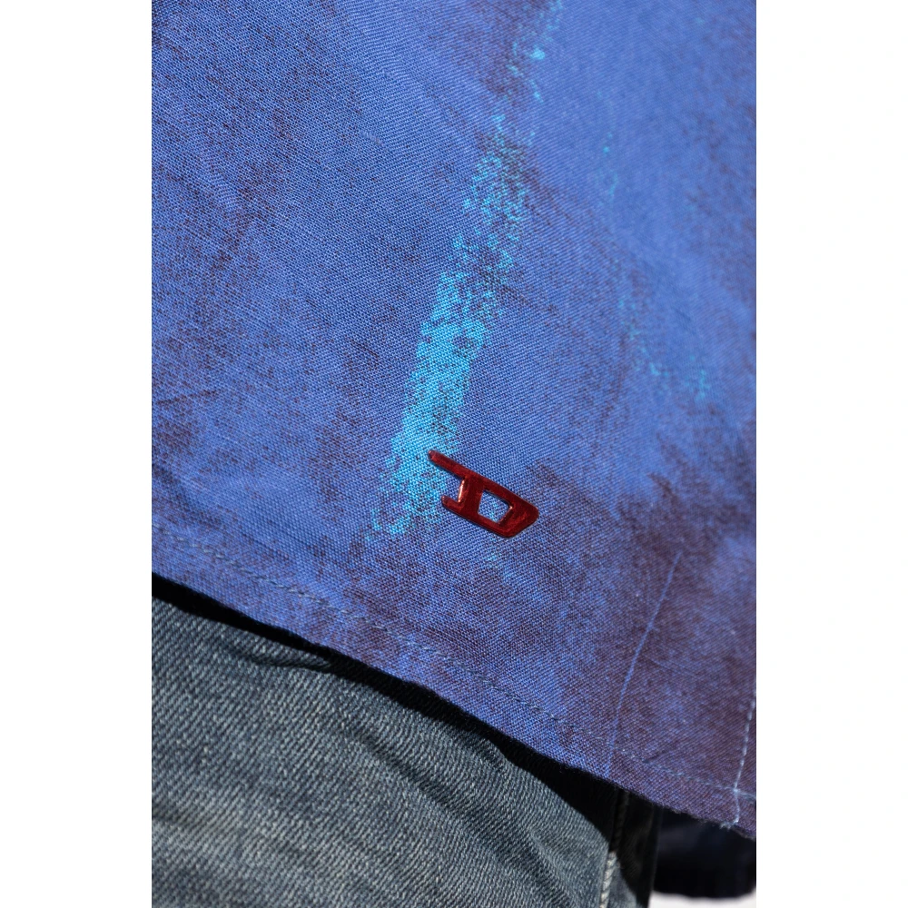 Diesel Overhemd Charles-D-Pop Blue Heren
