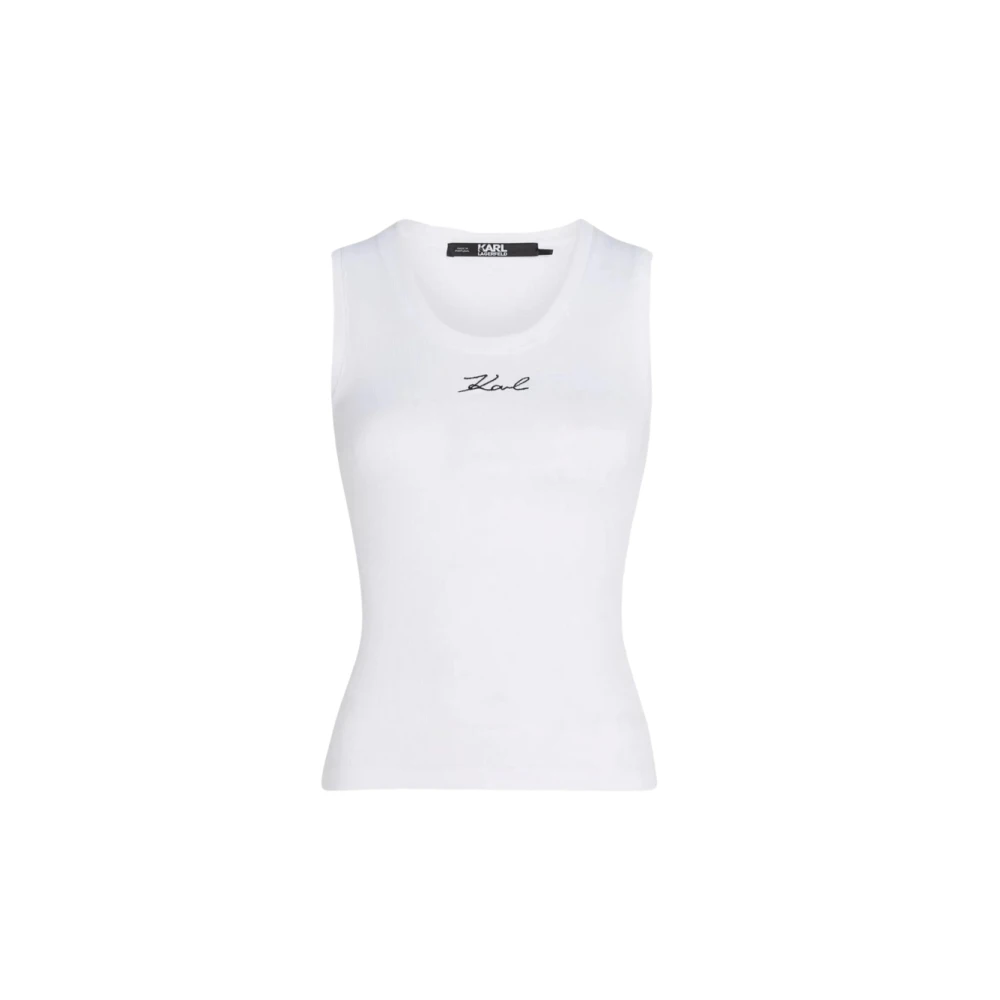 Tops > Sleeveless Tops - - Karl Lagerfeld - Modalova