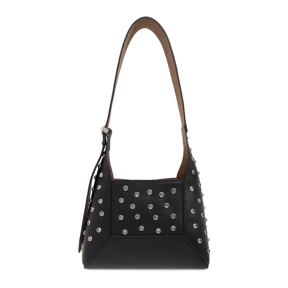 Jimmy Choo Schoudertas 'Diamond Small' Black Dames
