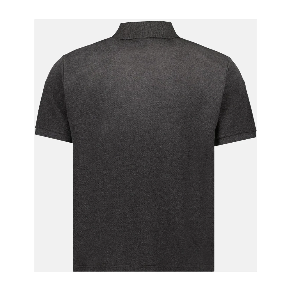 Saint Laurent Cassandre Polo Shirt Gray Heren