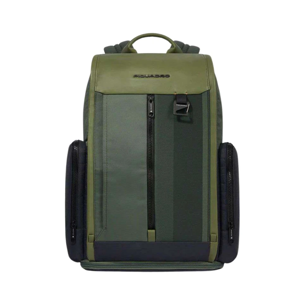 Piquadro Stijlvolle Rugzak voor Dagelijks Gebruik Green Unisex