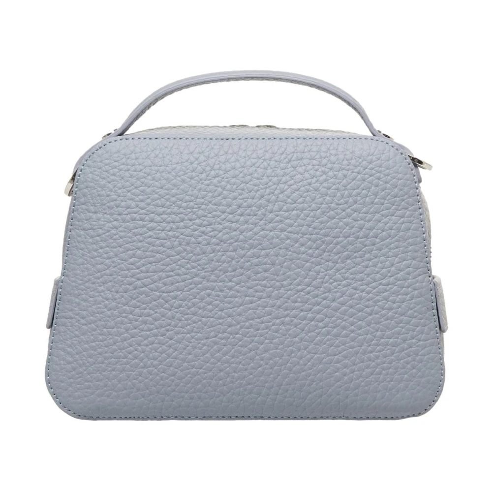 Orciani Blauwe Handtas met Franje Details Blue Dames