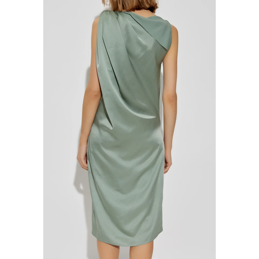 Lanvin Satijnen jurk Green Dames