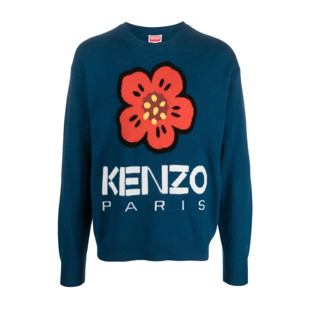 Kenzo Round-neck Knitwear Multicolor, Herr