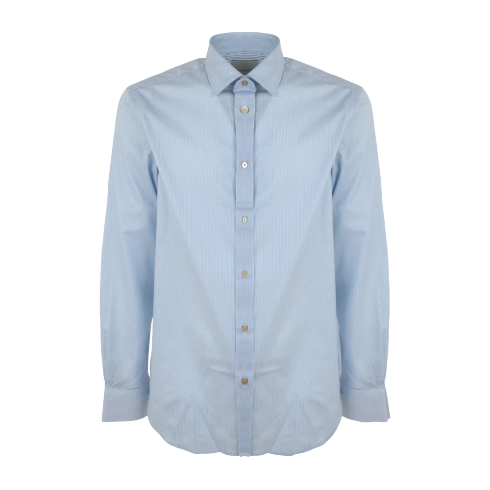 PS By Paul Smith Getailleerd overhemd voor heren Blue Heren