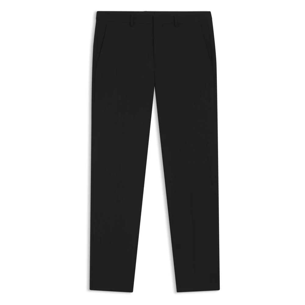 Hugo Men's Black Suit Trousers, Xl, Hesten Straight Trousers