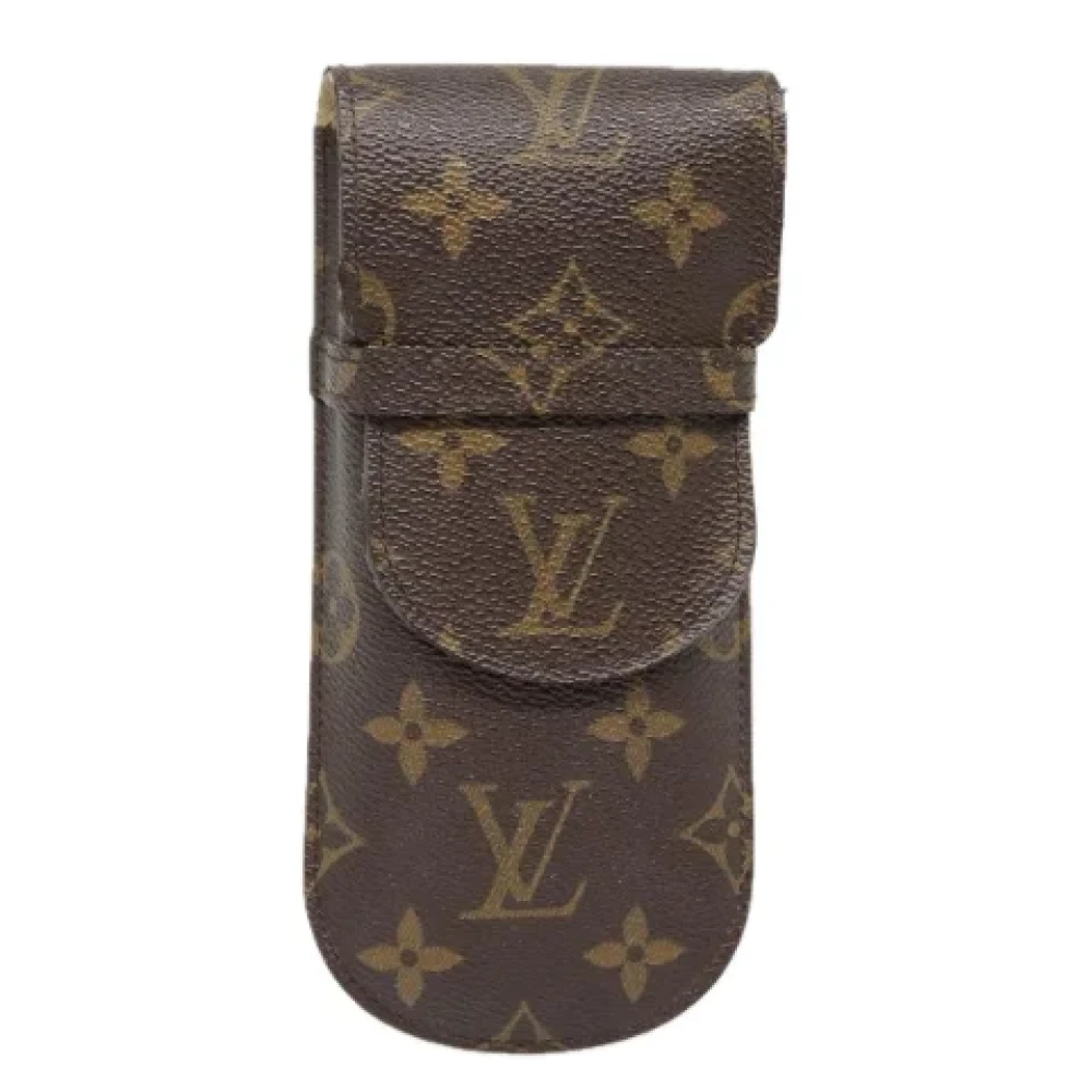 Louis Vuitton Vintage Pre-owned Canvas pouches Brown Dames