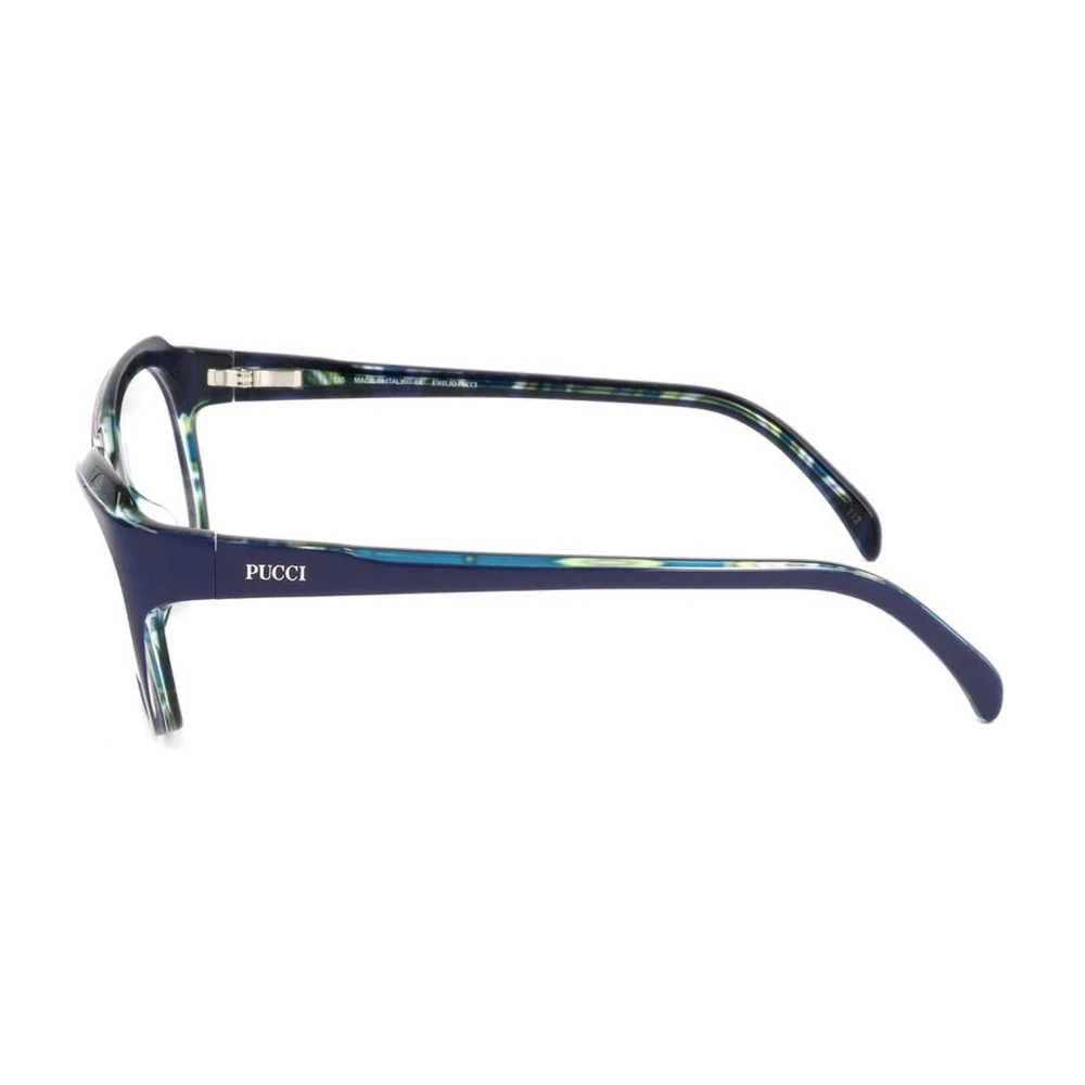 EMILIO PUCCI Blauwe Kunststof Frames Dameshorloge Blue Dames