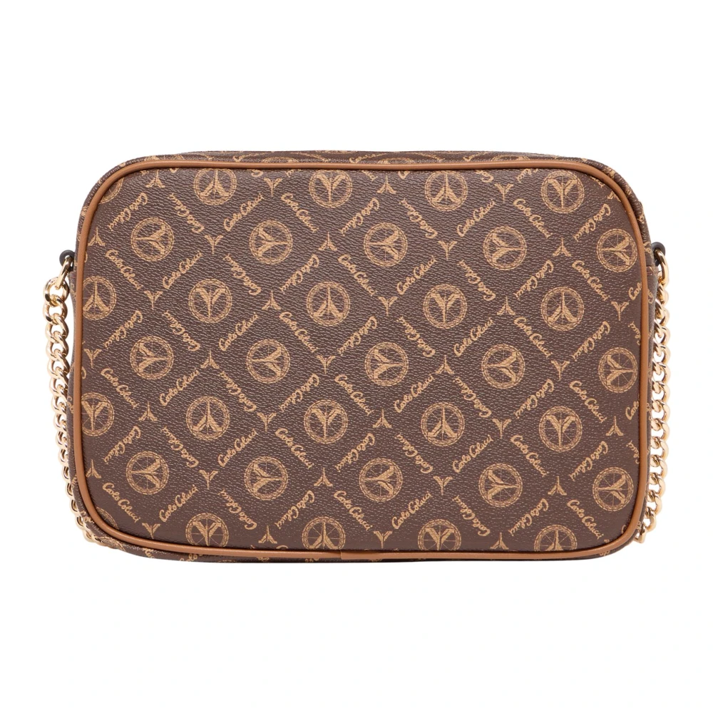 carlo colucci Handtas met Logoprint Brown Dames