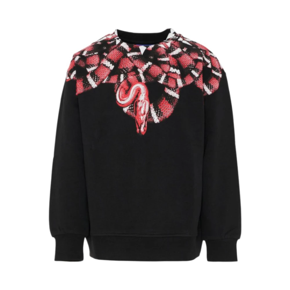 Marcelo Burlon Men's Black Sweatshirts, L, Sweatshirts