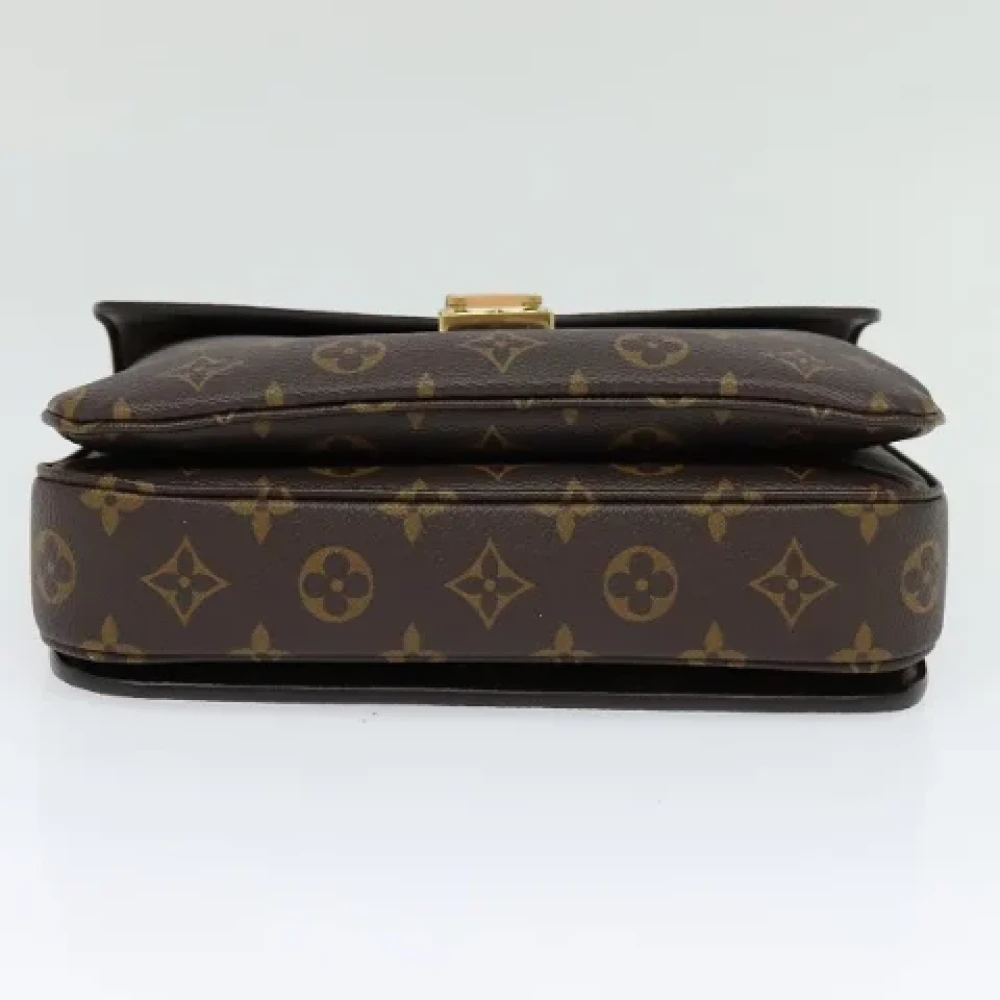Louis Vuitton Vintage Pre-owned Canvas handbags Brown Dames