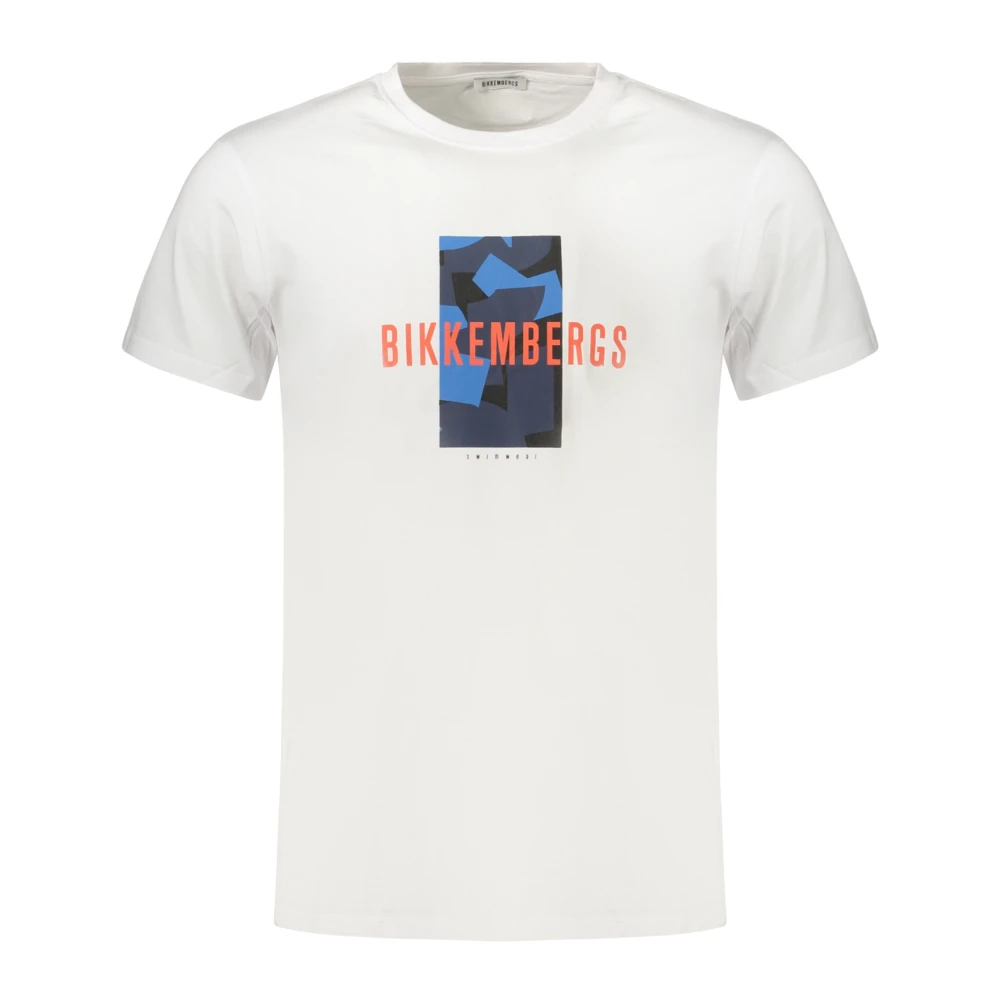Bikkembergs , Herren, Oberteile, Weiß, M 