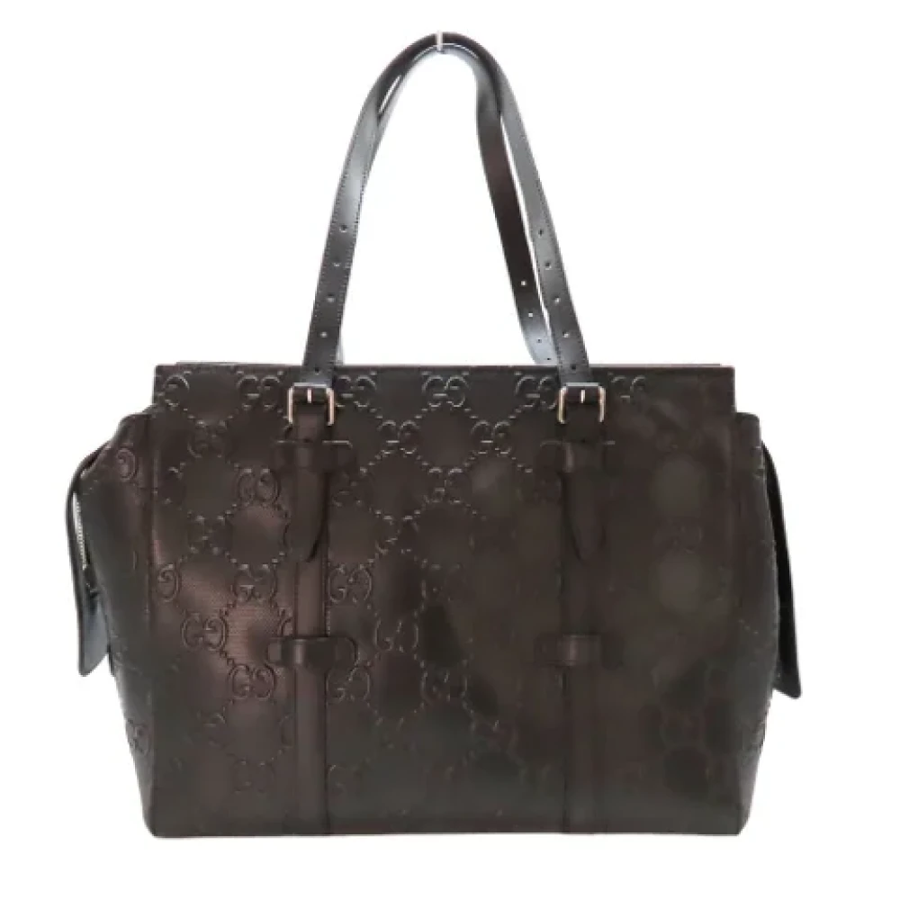 Pre-owned > Pre-owned Bags > Pre-owned Tote Bags - - Gucci Vintage - Modalova