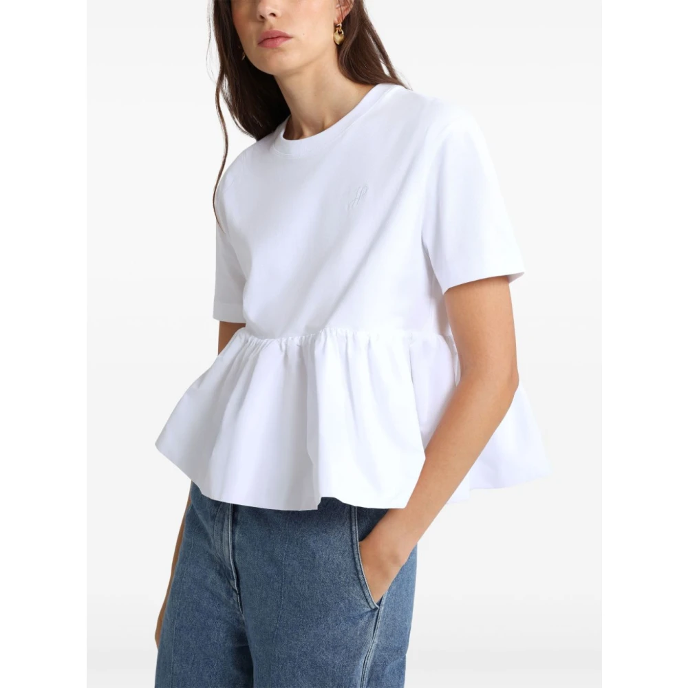 Patou Witte T-shirts en Polos White Dames