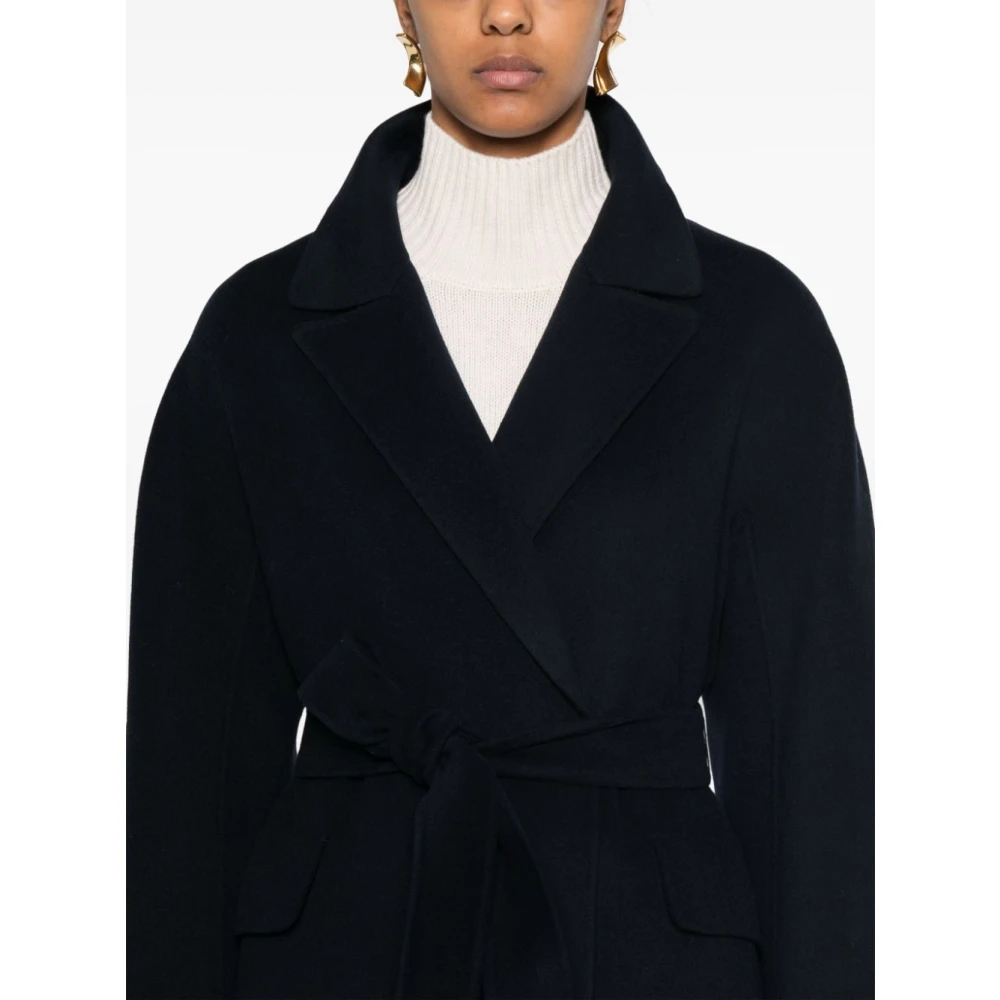 Max Mara Stijlvolle Jassen voor Vrouwen Black Dames