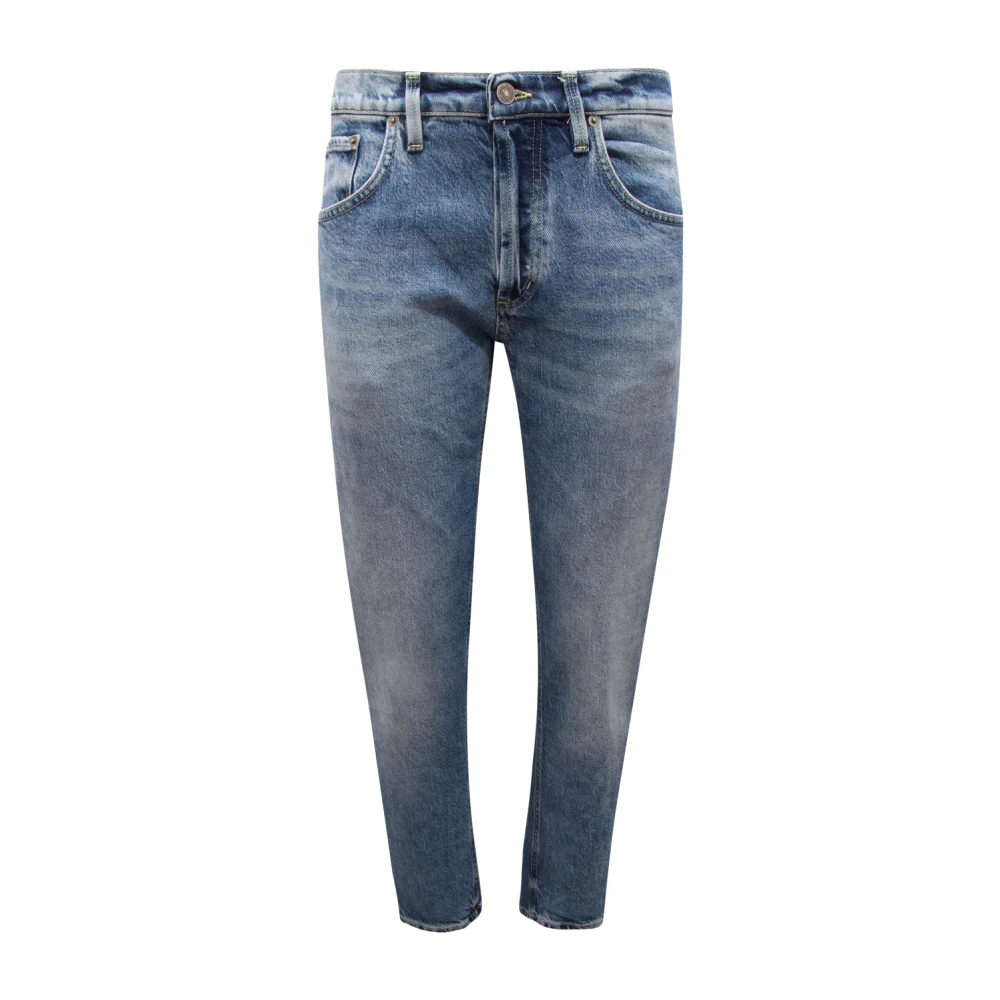 Dondup Loose Fit Jeans, Male, W29, Brighton Carrot Fit Jeans Blue