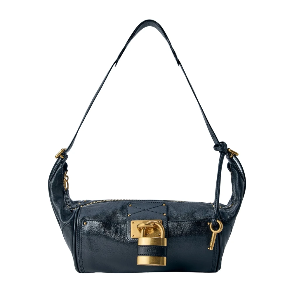 Chloé Women's Blue Black Paddington Crossbody Bag - Image 4