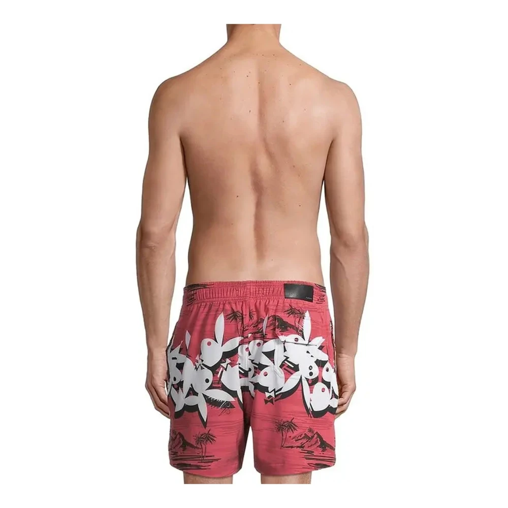 Amiri Hawaïaanse zwemshorts met zakken Multicolor Heren