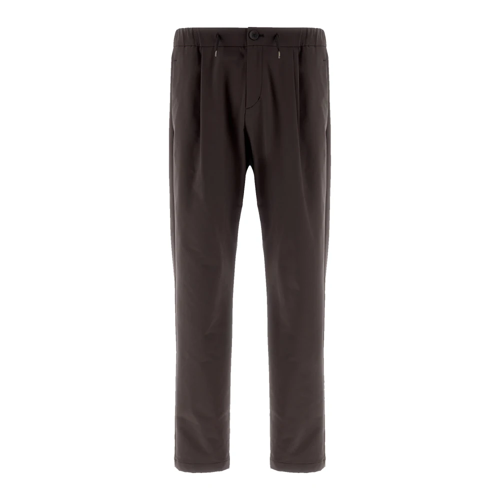 Herno Warm Tech Donkergrijze Broek Gray Heren