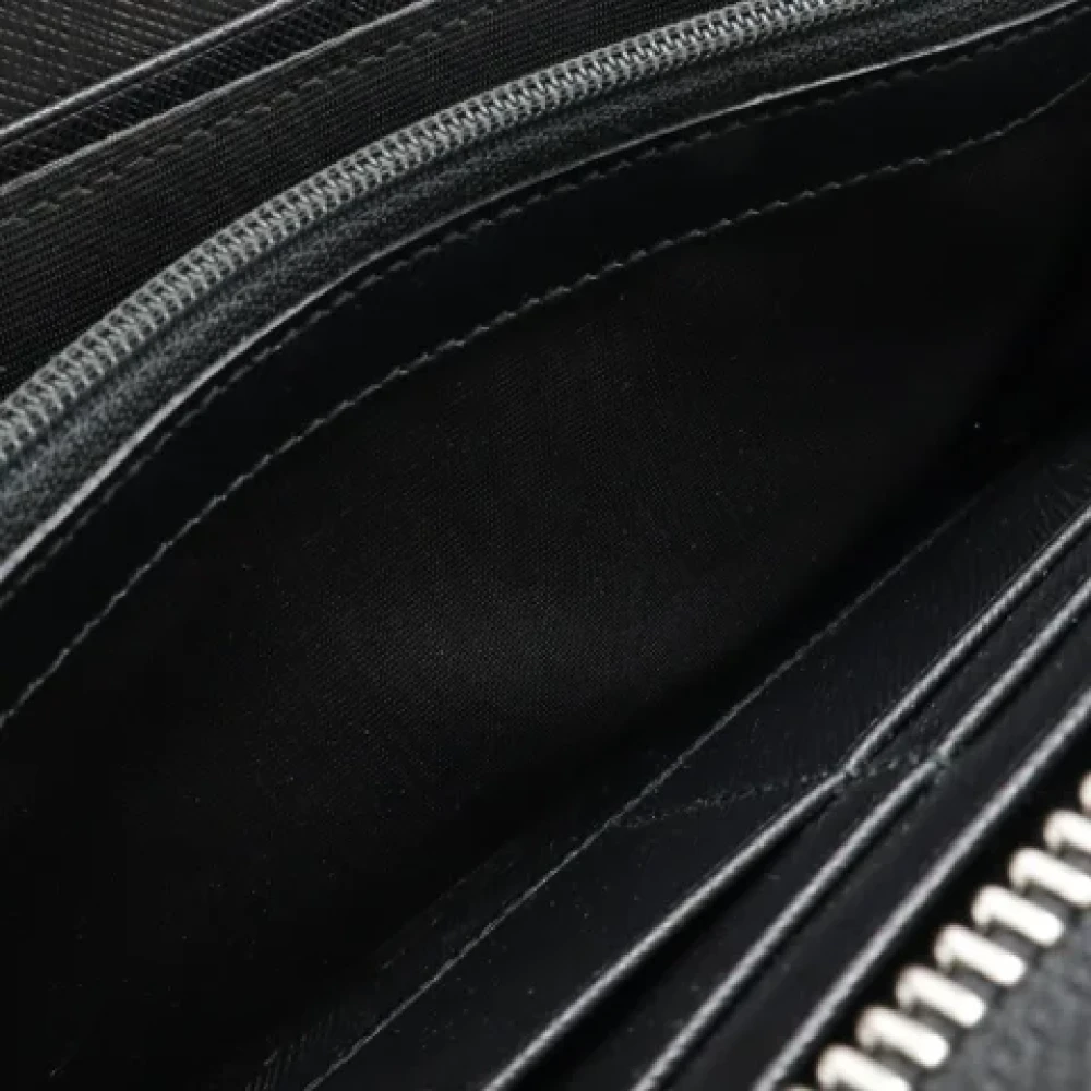 Salvatore Ferragamo Pre-owned Leather wallets Black Dames