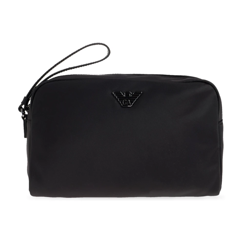 Emporio Armani Hombre Negro Bolsos, Talla: One Size