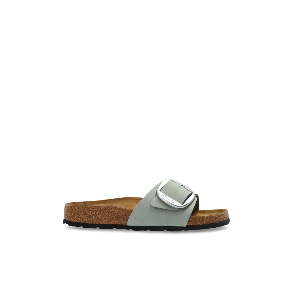 Birkenstock Madrid Big Buckle Sandaler Blue, Dam