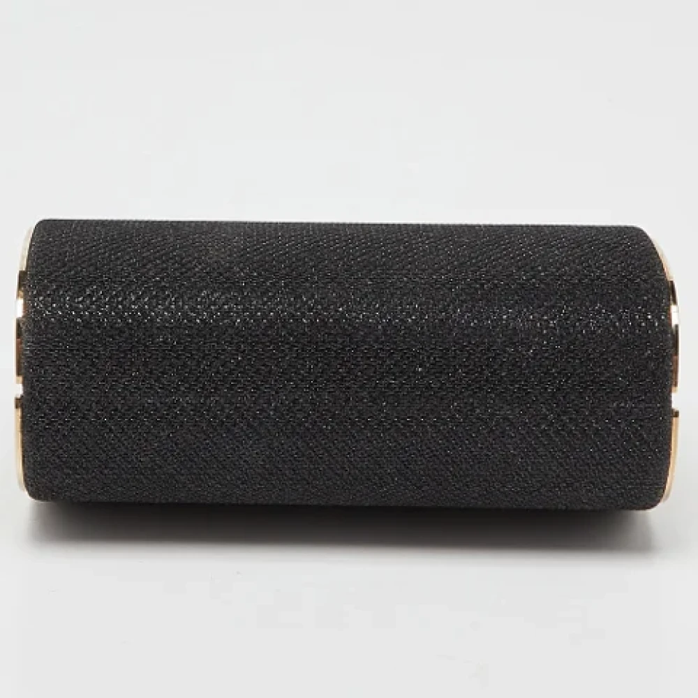 Jimmy Choo Pre-owned Fabric clutches Black Dames