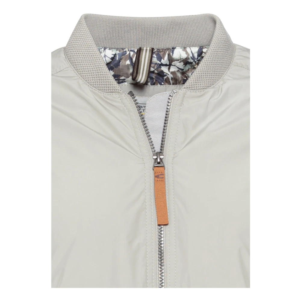 camel active Blouson van gerecycled polyester Gray Dames