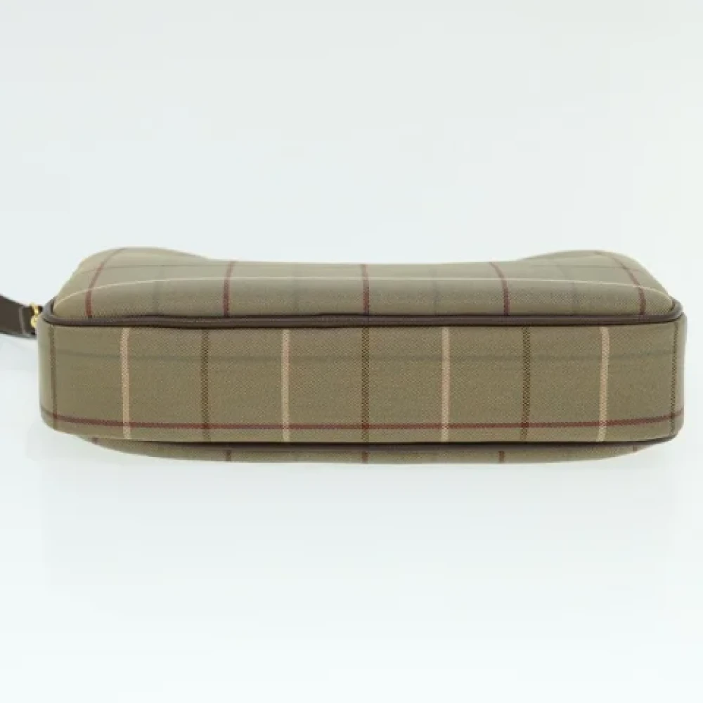 Burberry Vintage Pre-owned Canvas clutches Brown Dames