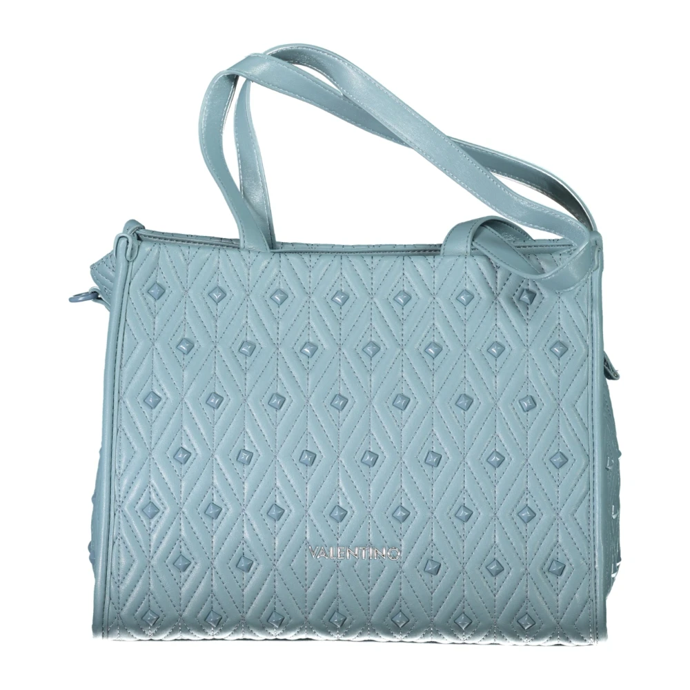 Valentino by Mario Valentino Blauwe Schoudertas met Afneembare Band Blue Dames