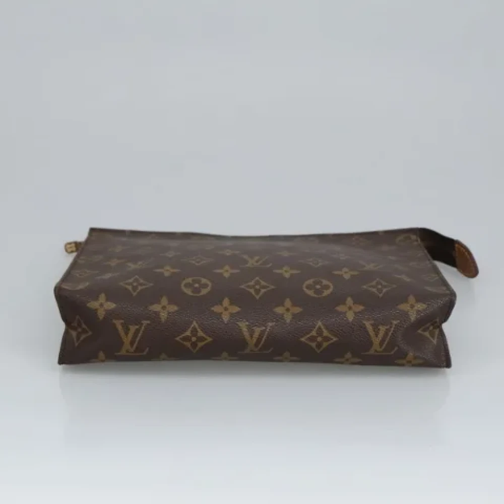 Louis Vuitton Vintage Pre-owned Canvas pouches Brown Dames