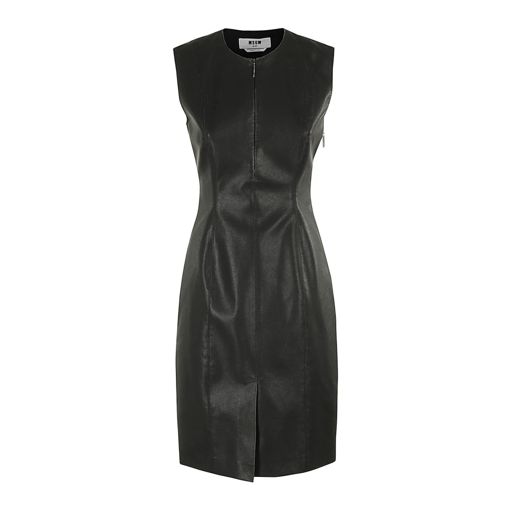 Msgm Elegante Jurk voor Speciale Gelegenheden Black Dames
